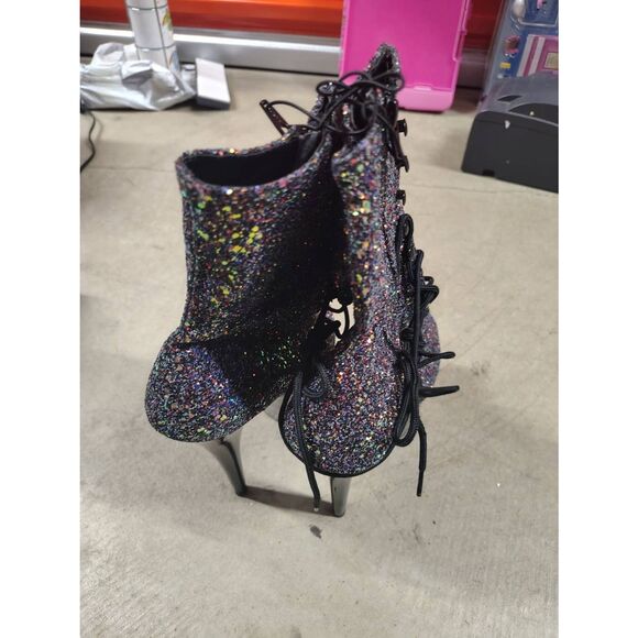 Pleaser all sequin new sz12 purple - Picture 3 of 4